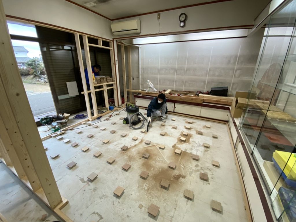 旧店舗改修工事