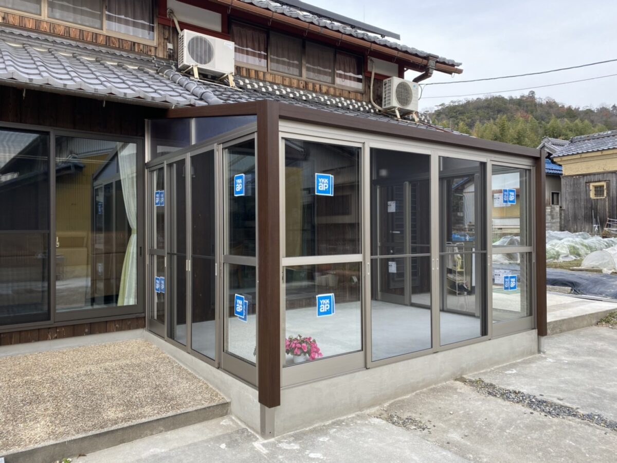 サンルーム増築工事