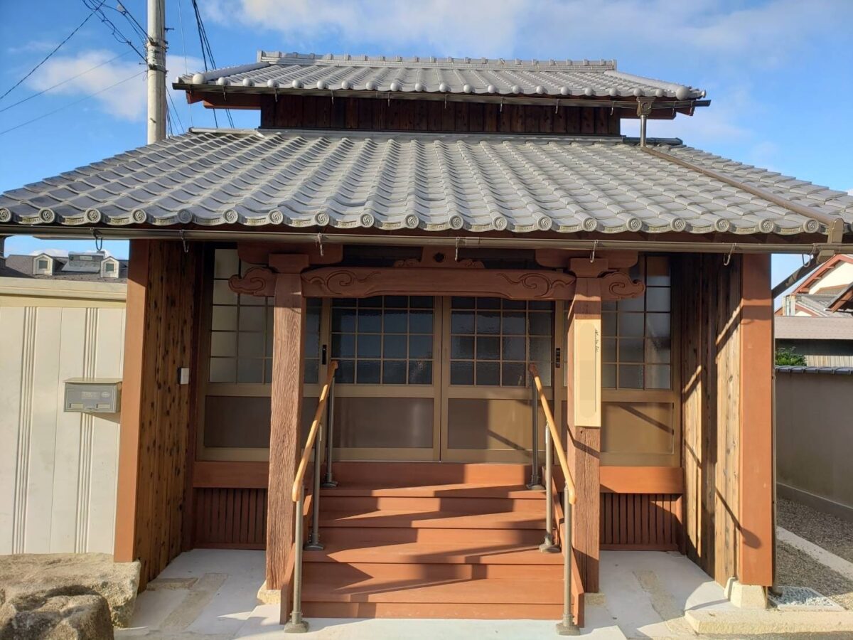 お寺の改修工事③完成