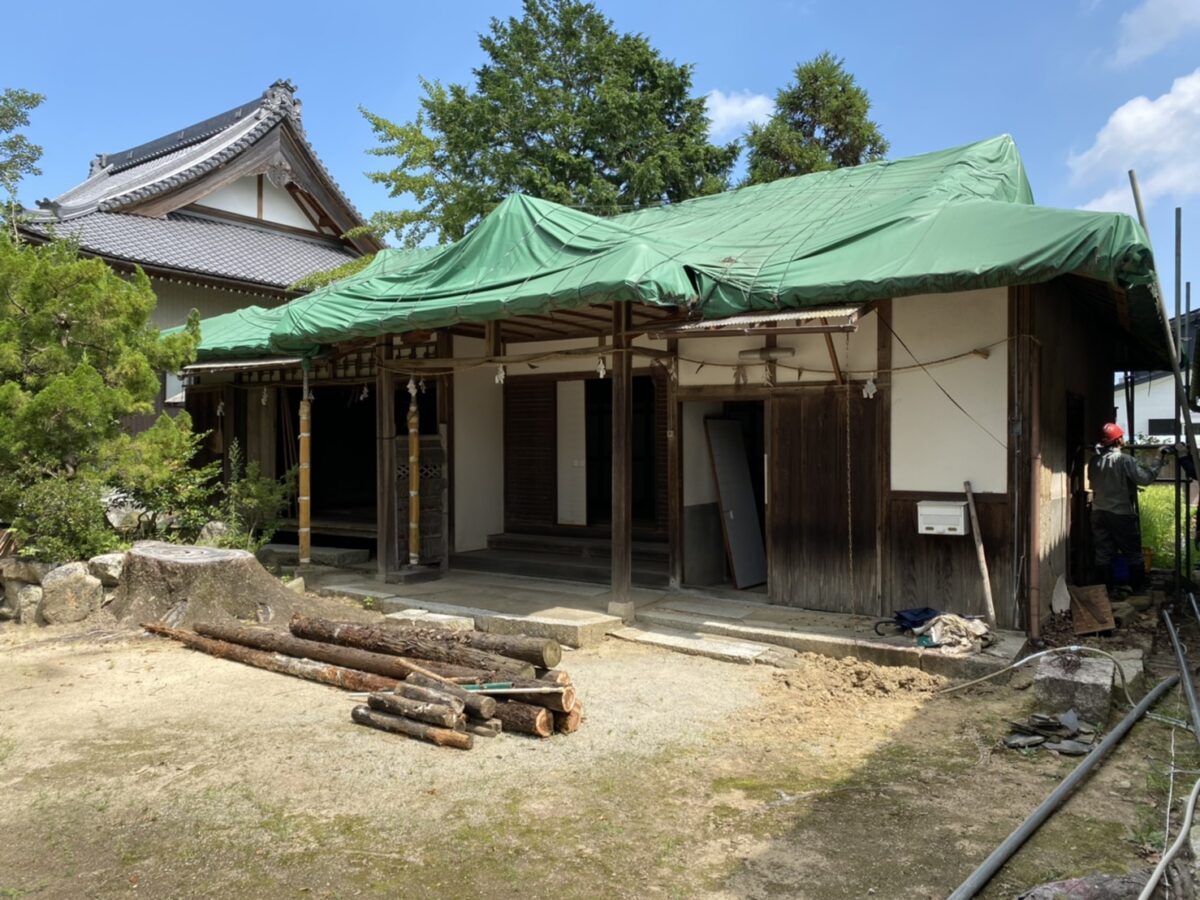 自治会館新築工事　着工