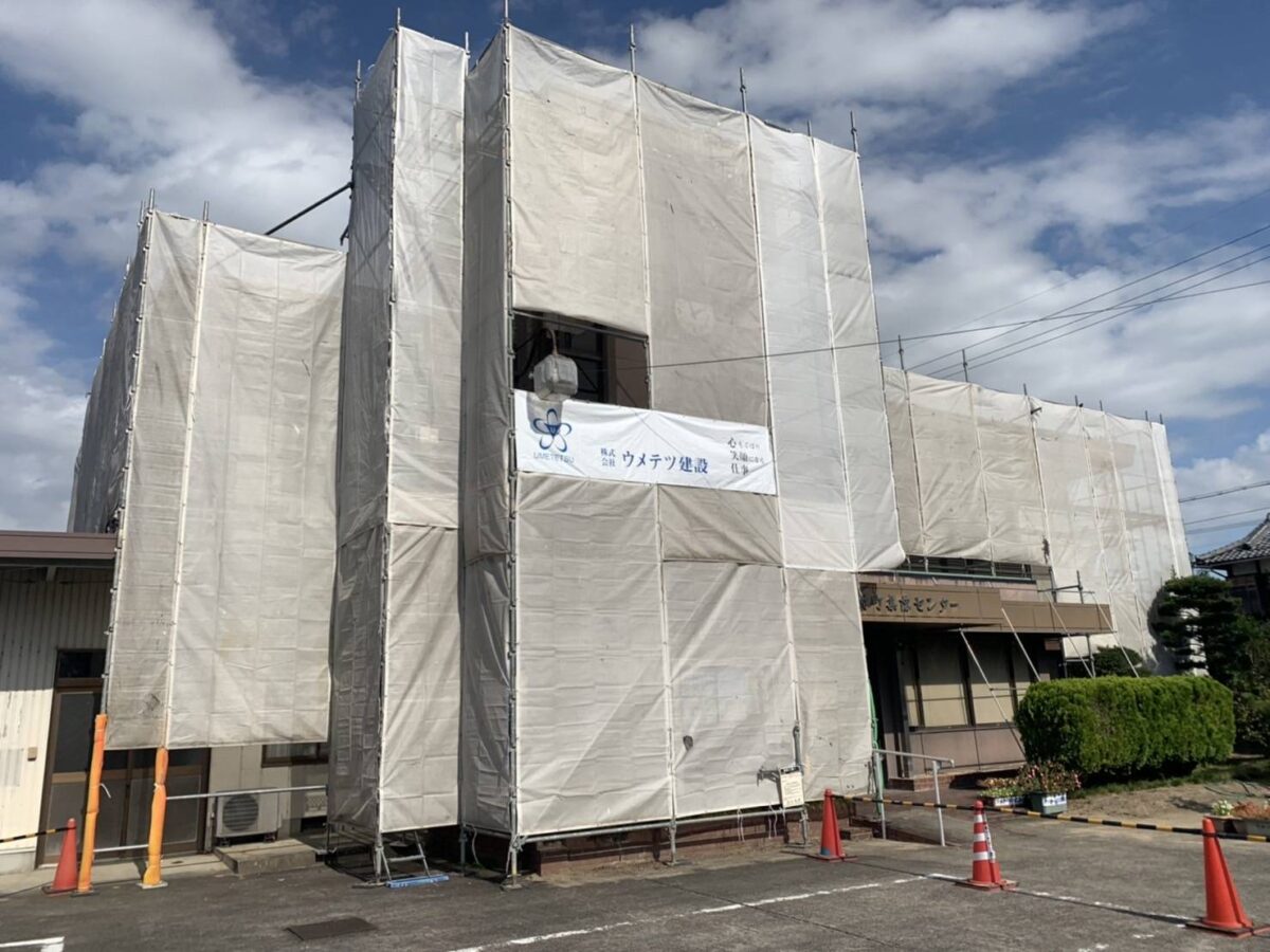 集落センター屋根改修工事