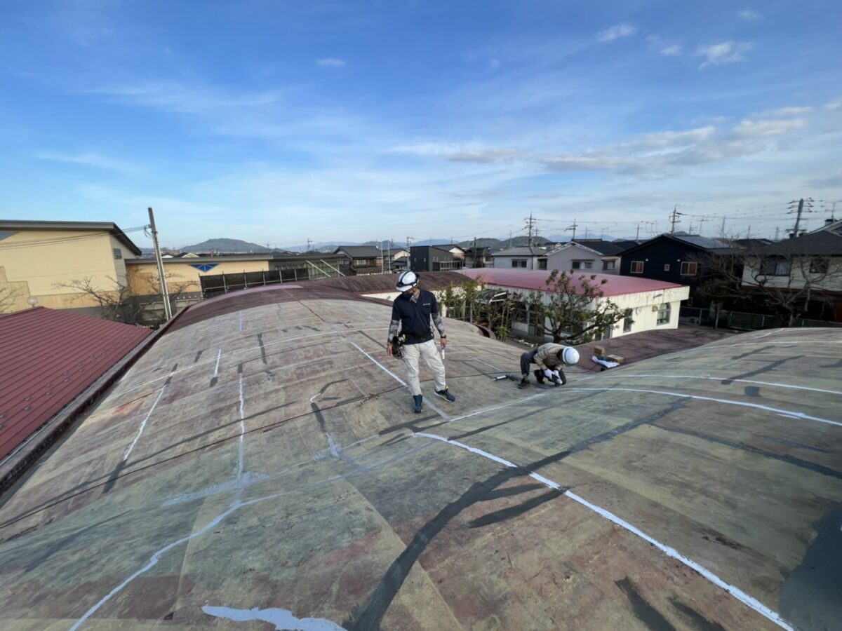 保育所屋根防水工事