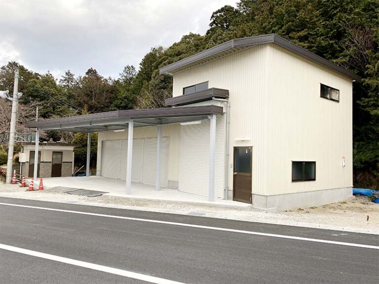 曳屋工事の流れ④