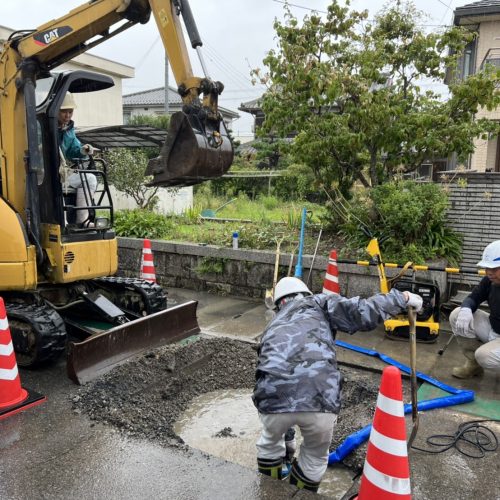 2022.9.1馬渕町漏水①