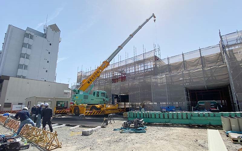 建設現場の写真 建設現場の写真