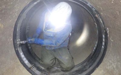 水道工事の現場写真