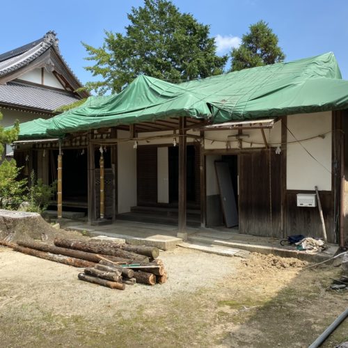 日枝神社解体