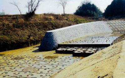 日野川河川改良工事